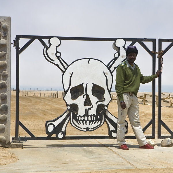 Skeleton Coast, so named from the bleached bones of stranded whales, sailors and ships.