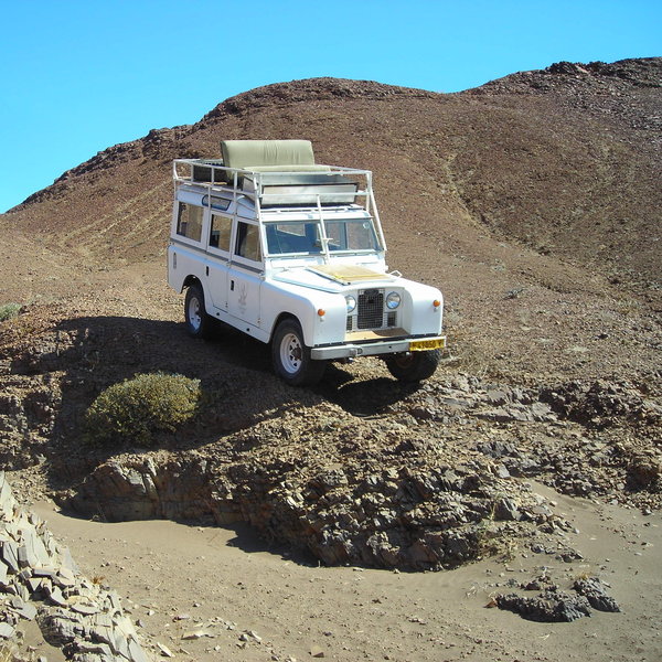 While at your remote camp, sturdy vehicles can take you to otherwise inaccessible places.