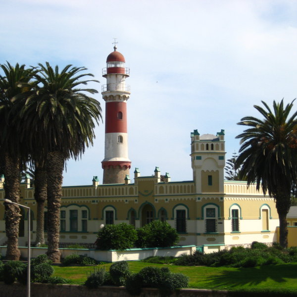 Swakopmund is a pleasant, modern town...