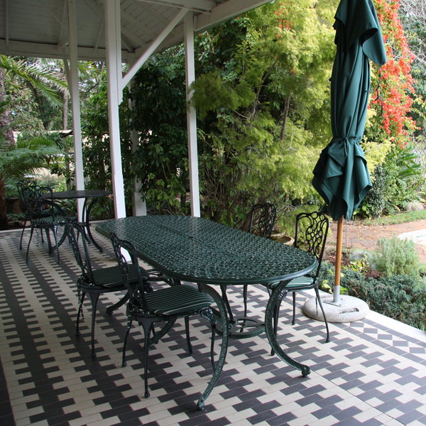 ...which you can admire from the veranda.