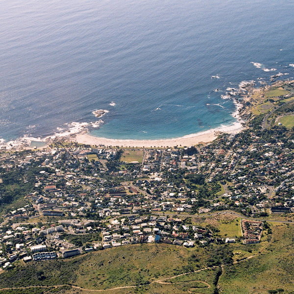 From the top of Table Mountain you have an excellent view over the city and the area.