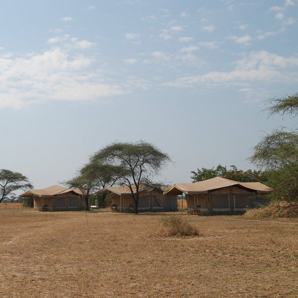 ... to well-appointed mobile camps.