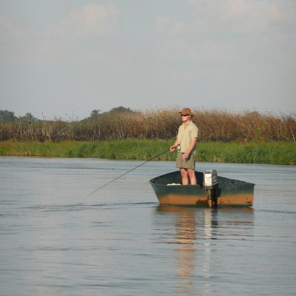 The fishing is particularly good...