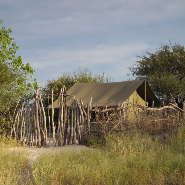 ... and beside this are one or two camps, including Meno A Kwena Tented Camp.