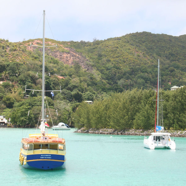 ...to appreciate the sparkling turquoise sea.