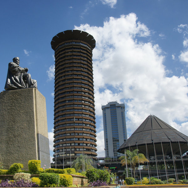 …the Kenyatta International Conference Centre (great views from the top)…