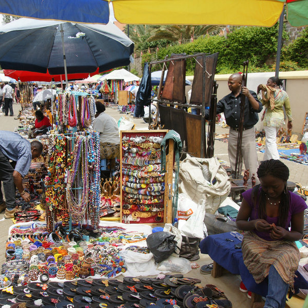 …and the weekly 'Maasai Markets' - curio marts held in different parts of the city.
