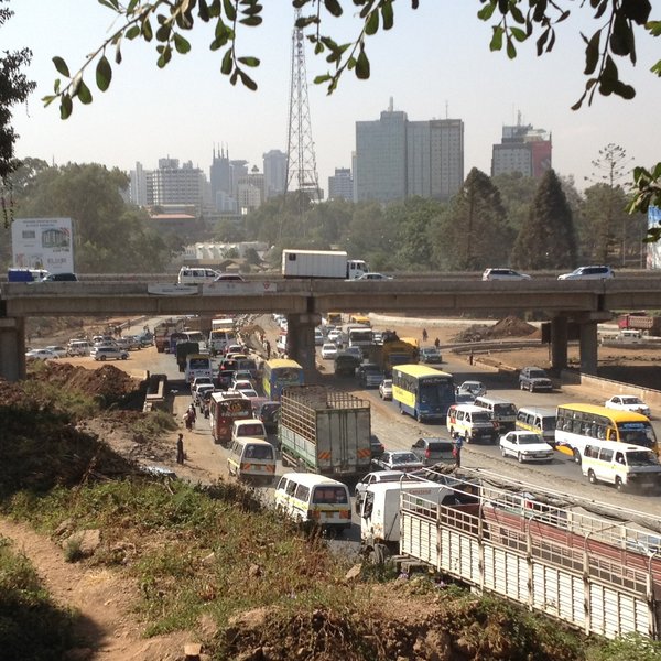 You quickly come down to earth, however, as soon as you get into Nairobi traffic.