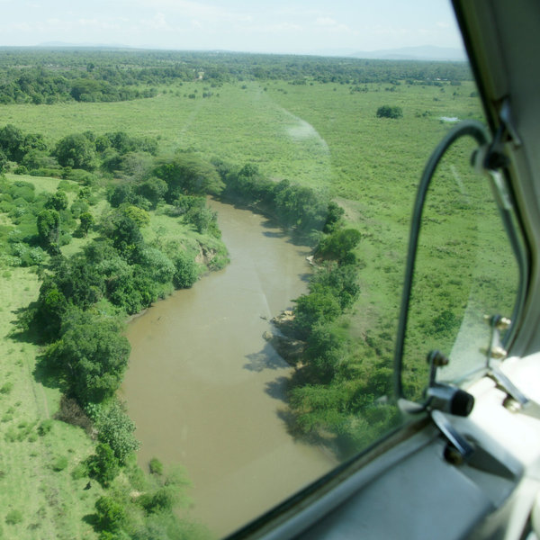 Flying into the reserve, you'll often have great landscape-viewing on the final approach.
