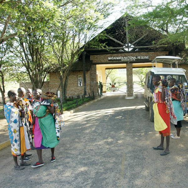 The reserve is part of the Maasai's homeland, and you'll meet Maasai at the reserve gates…