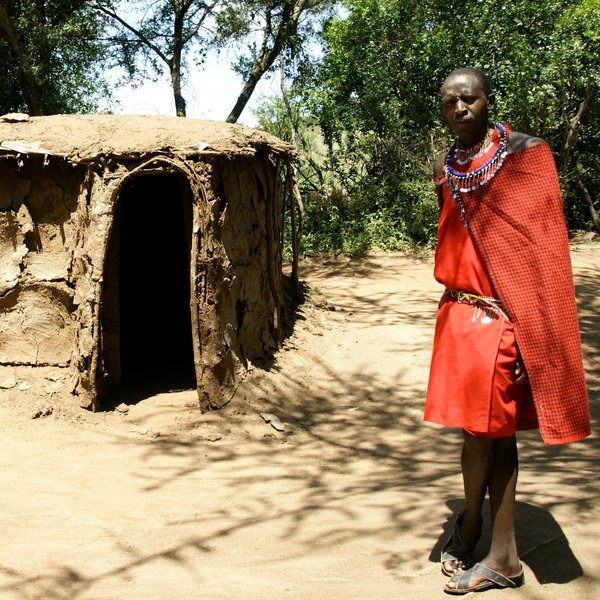 …and at villages which are usually the real thing – though this is a lodge-based example.