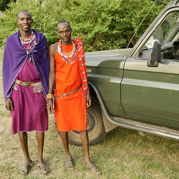 …and most camps employing local staff, including driver-guides and spotters.