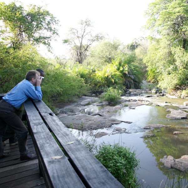 During game drives there are some lovely spots to take a break…