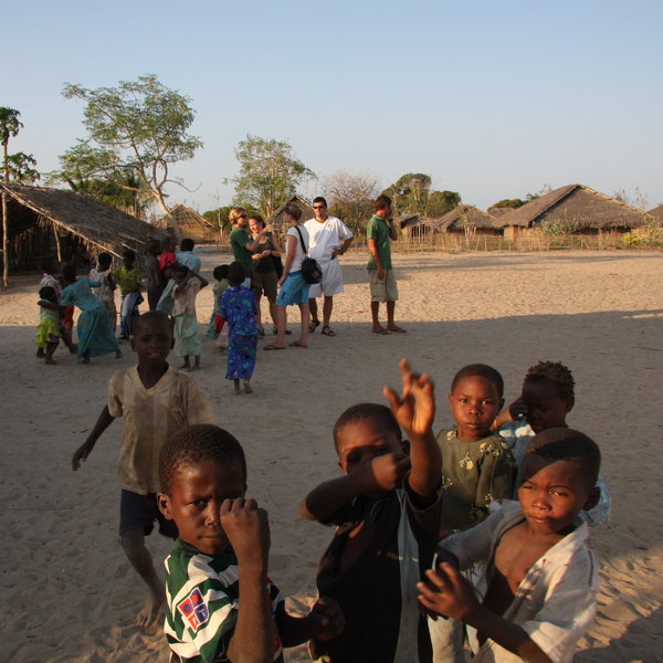 … or by doing social and cultural visits to the surrounding villages.