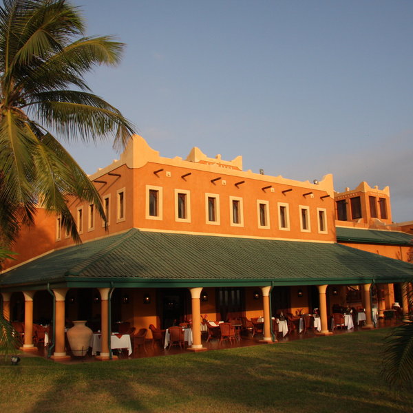 The Pemba Beach Hotel offers a really good restaurant…