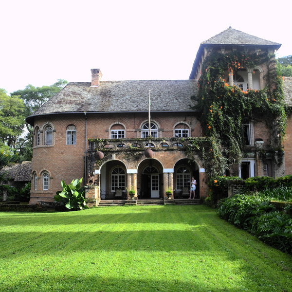 It is an English-style manor house…