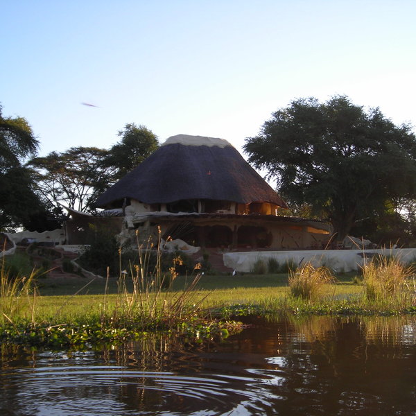 … or in a more luxurious place like the uniquely-designed Chongwe River House…