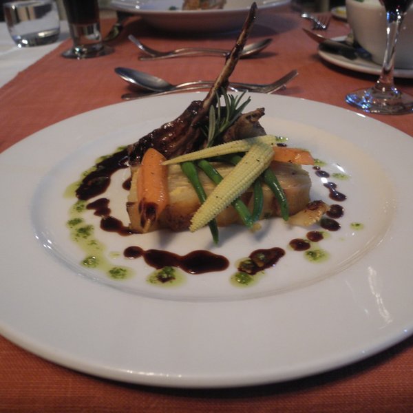 ...and excellent food.