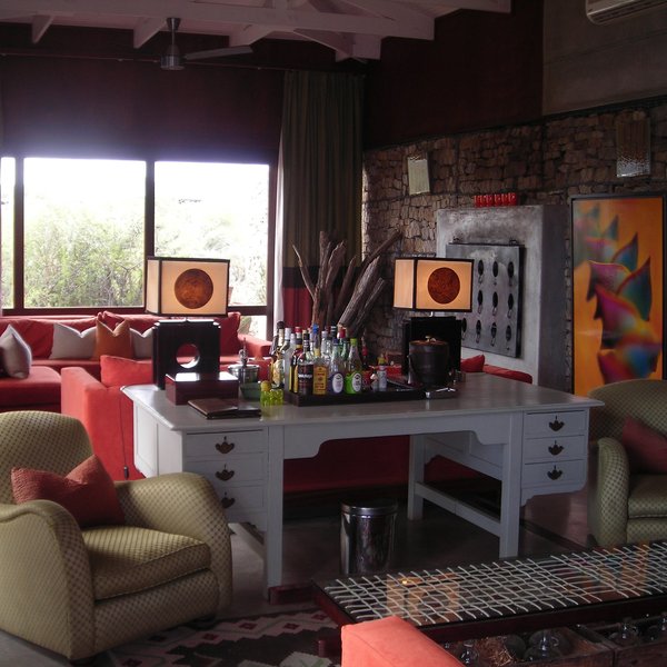 Ecca Lodge has a very stylish, contemporary ambience…