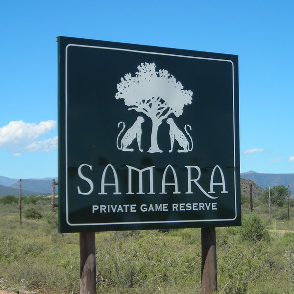 Samara Karoo Reserve in South Africa stretches on the plains of Great Karoo ...