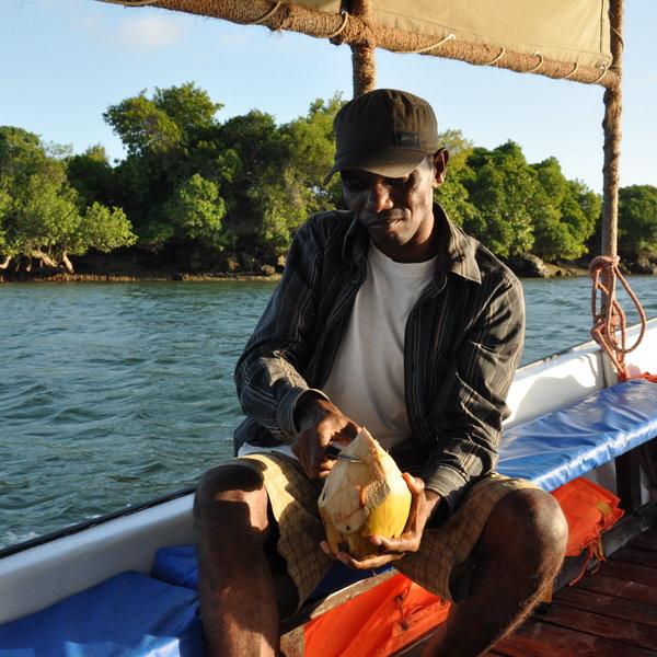 ... and consequently Pemba Island is more dependent on agriculture than on tourism.