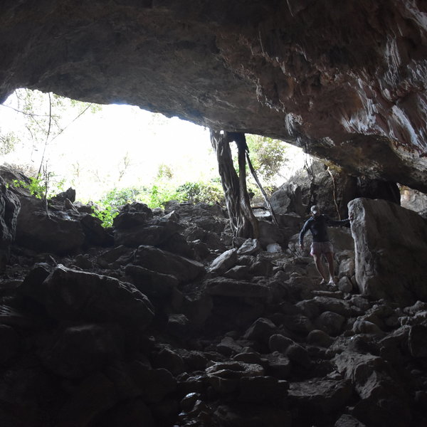 The Gcwihaba Caves are about as remote as you can get in Botswana...