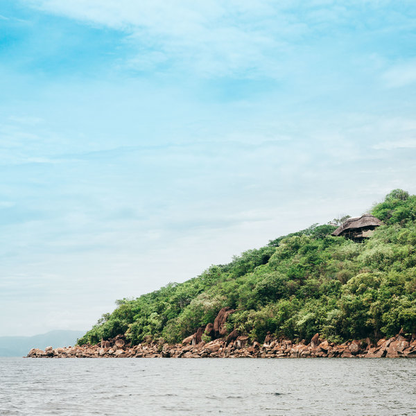 Lupita Island is a private retreat on Lake Tanganyika