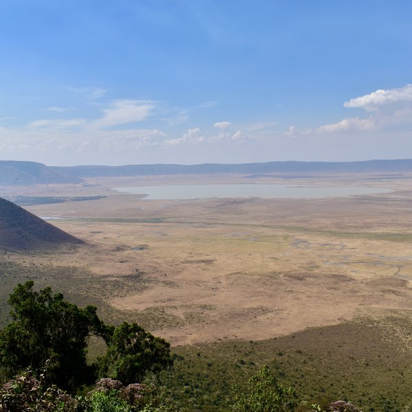 The Ngorongoro Crater is world-famous for its stunning scenery and concentration of wildlife.