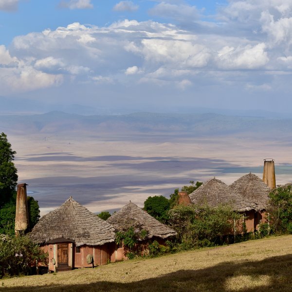 On the crater rim are some of Tanzania's best, and priciest, lodges.