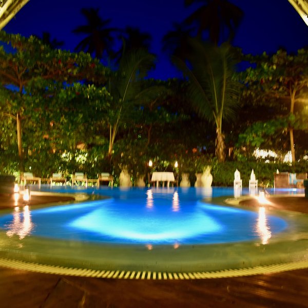 ... which comes alive at night with thousands of twinkling lights.