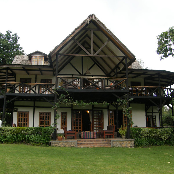Twiga lodge, previously a family home, is very welcoming.