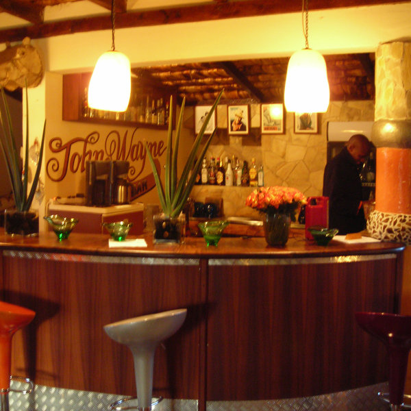 …just like the well stocked bar.