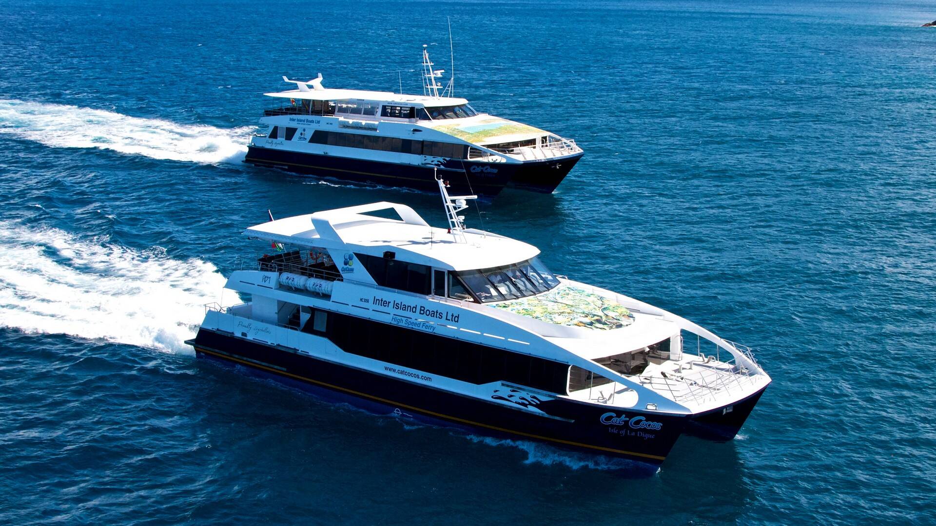 Seychelles inter-island ferries