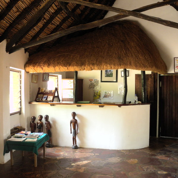 … houses the reception…