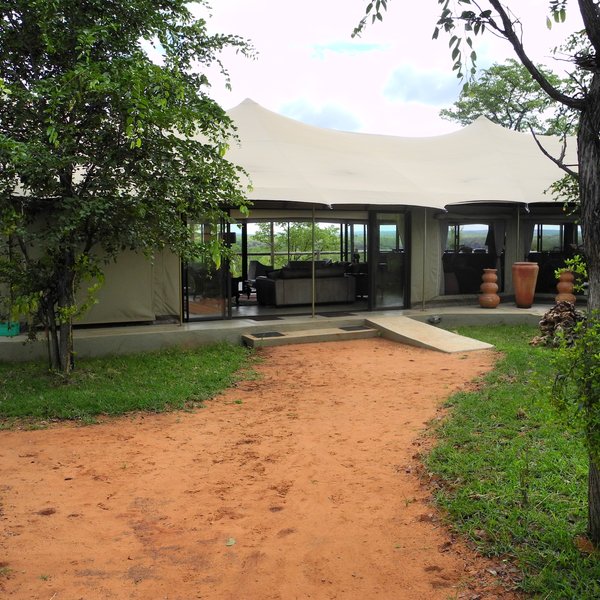 The Elephant Camp is situated a 15 minute drive from Victoria Falls town and the waterfall itself