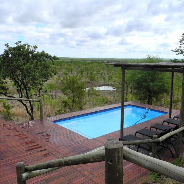 Each of the 12 luxurious tents has its own private deck and plunge pool.