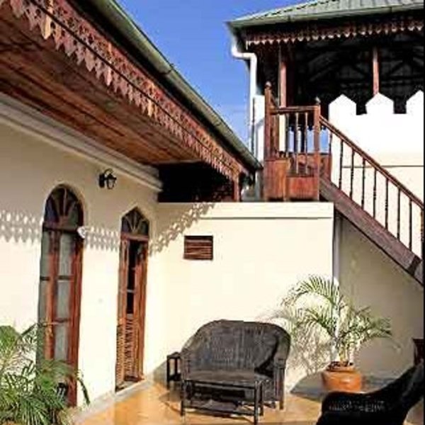 Although the house has been restored it has still keept elements of its regal past.