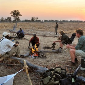 For closer contact with nature try a night's fly-camping from Mwamba.