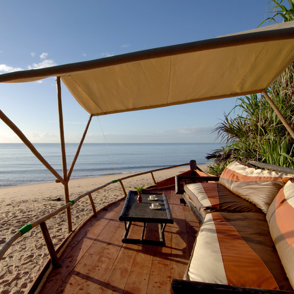 Saadani Safari Lodge is situated in the Saadani National Park on the Indian Ocean coast