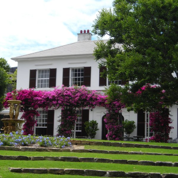 The Vineyard Hotel is high-quality and has lovely surroundings...