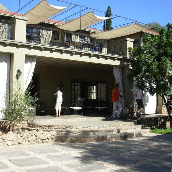 The guest house has ten rooms and one executive suite.