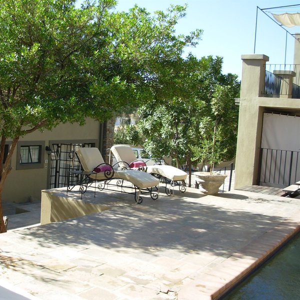 Cool off in the plunge pool or soak up the sun on a lounger.