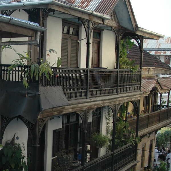 The hotel is in the heart of Zanzibar's bustling Stone Town.