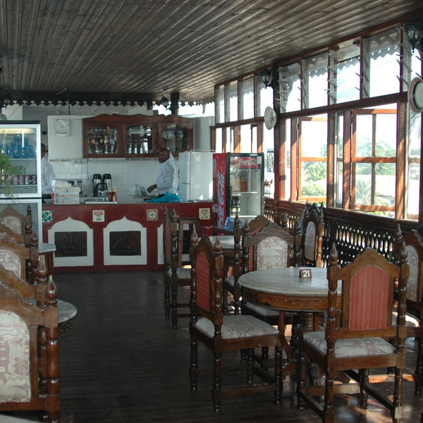You can get food and drink (non alcoholic) from the snack bar.