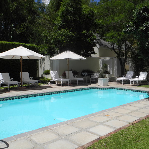 ...as well as a large swimming pool.