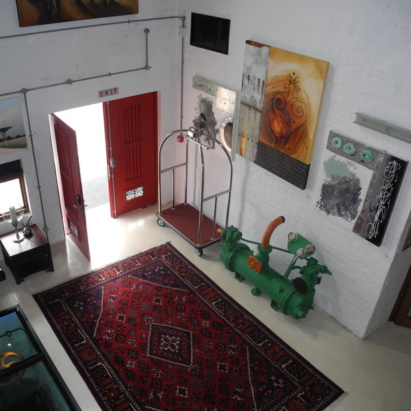 Walk into the foyer...