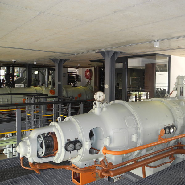 ...and the original machinery...