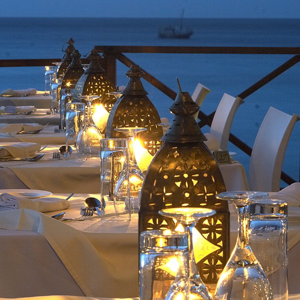 The a la carte restaurant…