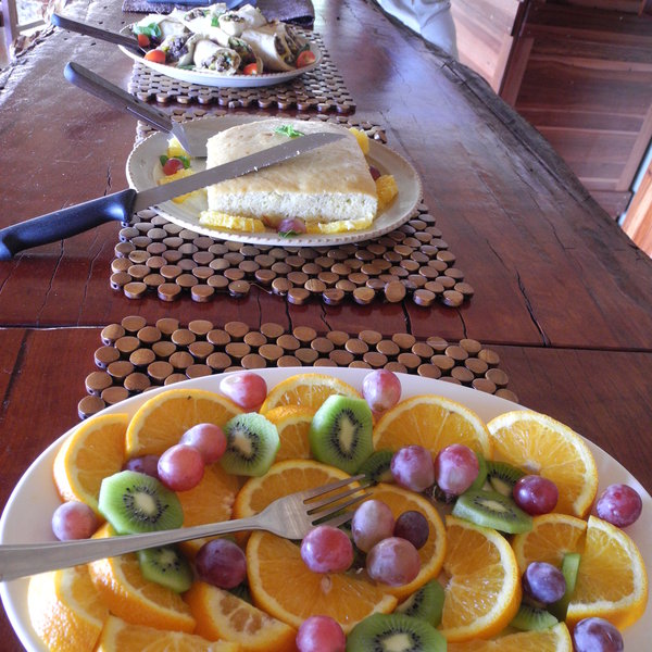 ...the food is well presented, fresh and tasty.