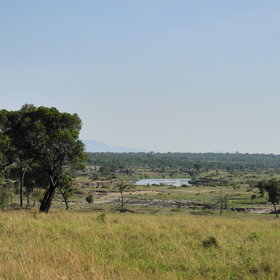 This photo was taken when the camp was by the Mara River